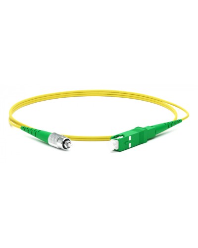 Патч-корд волоконно-оптический Hyperline FC-S2-9-SC/AR-SC/AR-H-10M-LSZH-YL во Владивостоке Патч-корды оптические Pintop.ru