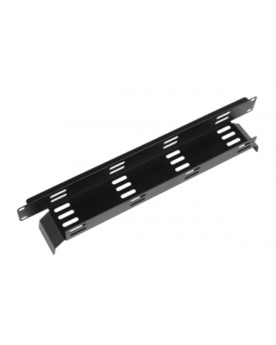 Лоток кабельный горизонтальный 19 ЦМО ГКО-Л-1-9005 во Владивостоке Аксессуары для стоек и шкафов Pintop.ru