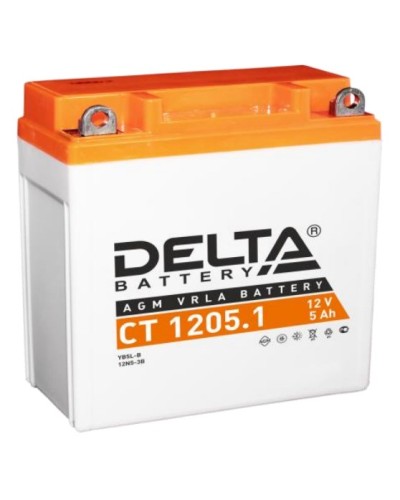 Аккумулятор АКБ 12 - 5 Delta CT 1205.1 во Владивостоке Электротехническое оборудование Pintop.ru