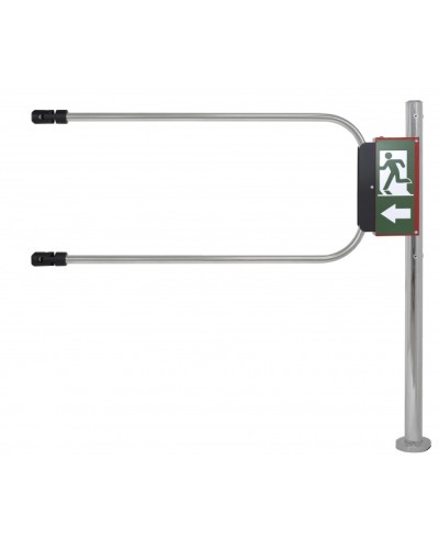 Smartec ST-GR010EC-CR - Калитка аварийного выхода с электромагнитом, хромированная, в комплекте стойка 1000 х D50 мм и створка 1000 х D25 мм. во Владивостоке Калитки Pintop.ru