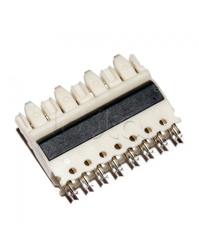 Модуль 110 типа 4-х парный Cabeus CB-4P во Владивостоке Кроссовое оборудование тип 110 Pintop.ru