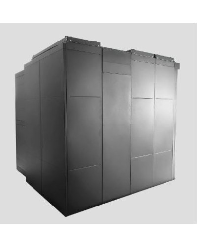 Панель боковой изоляции однорядного коридора 48U × 600 мм, металл ЦМО ЦОД-СП-РМ-48.600-9005 во Владивостоке Аксессуары для стоек и шкафов Pintop.ru