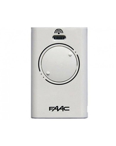 Брелок-передатчик 2-канальный Faac 787007 (белый) во Владивостоке Устройства радиоуправления для шлагбаумов и автоматики Pintop.ru