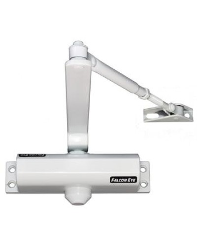 Доводчик дверной Falcon Eye FE-B4W (белый) во Владивостоке Доводчики Pintop.ru