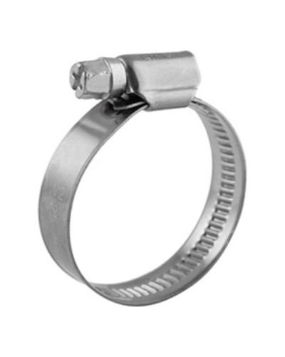 Хомут червячный 110-130/12-0,8мм, нержавеющая сталь W2, (10 шт/уп) REXANT 07-0711-12 во Владивостоке Стяжки-хомуты Pintop.ru