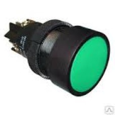 Кнопка SВ-7 "Пуск" зеленая 1з+1р d22мм/240В IEK BBT40-SB7-K06