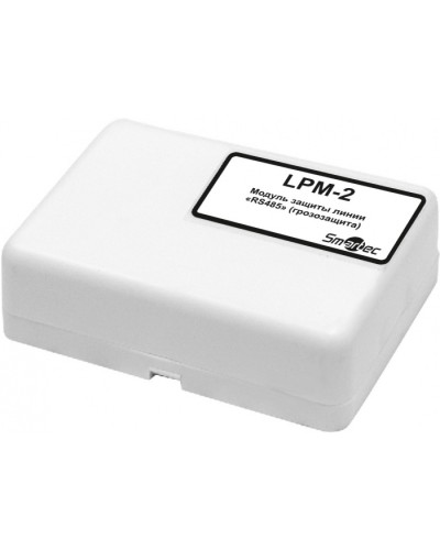 Устройство защиты интерфейсной линии RS-485 Smartec LPM-2-IP54 во Владивостоке Адресная система охранно-пожарной радиоканальной сигнализации Smartec Pintop.ru