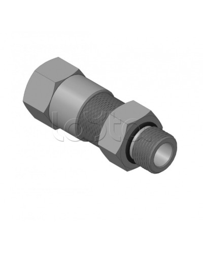 Кабельный ввод для бронированного кабеля с уплотнением внутренней оболочки кабеля резьбой G1/2, внешним диаметром кабеля D от 11 до 15 мм и проходным диаметром кабеля d= 6-10 мм Спектрон КВБ-15/10-Н-G1/2 во Владивостоке Аксессуары для кабель-канала Pintop.r