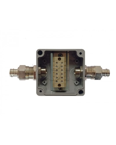 G366 А МВ (ввод провода в металлорукаве Ду15) К АЯКС IP66/IP65, 82x80x55 Магнито-контакт во Владивостоке Распределительные коробки Pintop.ru