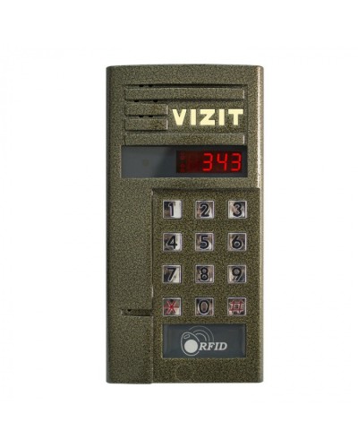 Блок вызова домофона Vizit БВД-343R во Владивостоке Блоки вызова многоабонентные Pintop.ru