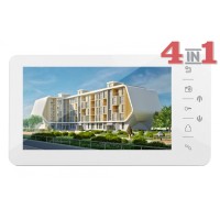 Монитор цветного видеодомофона Tantos Prime HD (White) VZ