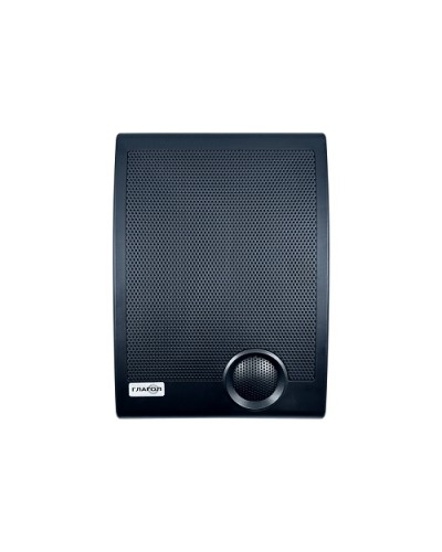 Оповещатель речевой настенный Тромбон Глагол Н2-5 (чёрный) во Владивостоке Система оповещения и трансляции Pintop.ru