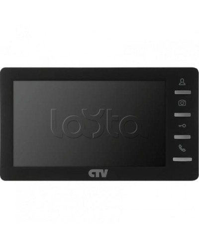 Монитор видеодомофона CTV-M1701 Plus (черный) во Владивостоке Абонентские IP устройства Pintop.ru