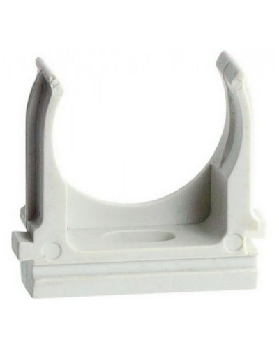 Держатель (клипса) для гофрированной или жесткой гладкой трубы D50 мм (25 шт/уп) Экопласт 41750 во Владивостоке Держатели, клипсы, скобы Pintop.ru