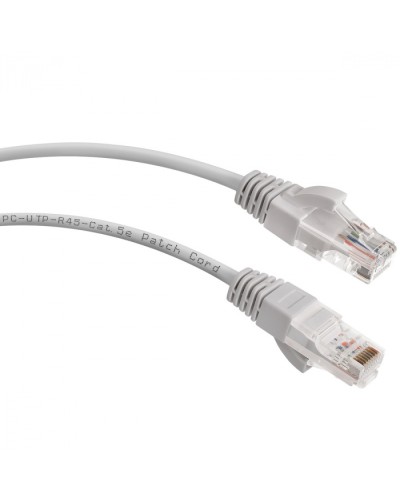 Шнур коммутационный 2xRJ-45/8P8C U/UTP кат.5е (3 м) Cabeus PC-UTP-RJ45-Cat.5e-3m во Владивостоке Патчкорды (медные) Pintop.ru