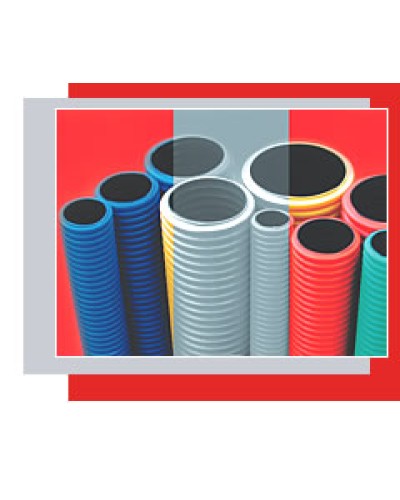 Труба для прокладки кабеля под землей D75мм (внешн.) Экопласт 80075 во Владивостоке Труба гофрированная Pintop.ru