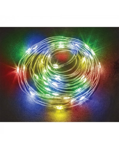 Гирлянда Navigator 95 130 NGF-D049-08 (микро роса RGBY) во Владивостоке Источники света(Лампы) Pintop.ru