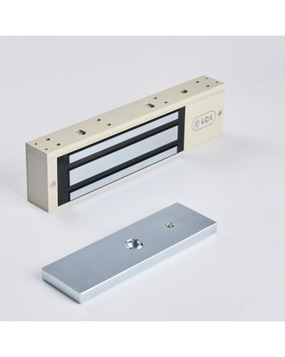 R-Lock RL-EM350-L0G - Электромагнитный замкок, 350кг, DC12/24B, цвет серый, RAL7032 (галечный серый) во Владивостоке Электромагнитные замки Pintop.ru