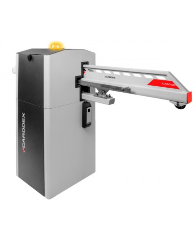 Комплект шлагбаума CARDDEX VBR-6S (тумба шлагбаума + высокоскоростной привод Nice RB250HS + стрела 6 метров) во Владивостоке Автоматические шлагбаумы Pintop.ru