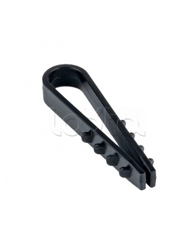 Дюбель-хомут для круглого кабеля (5-10мм) черный (50шт.) EKF PROxima (plc-ncs50-5x10b) во Владивостоке Крепеж: Дюбели, шурупы, саморезы Pintop.ru