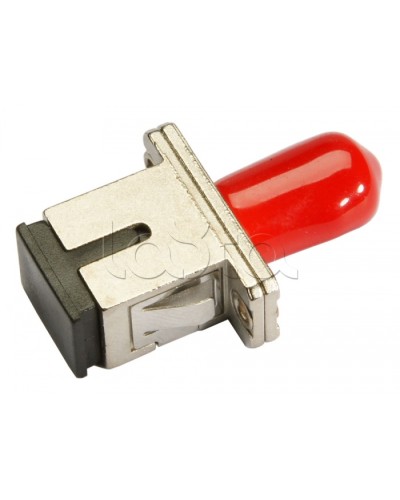 Соединитель проходной ST-SC, MM(для многомодового кабеля), simplex Cabeus ST-SC-MM во Владивостоке Проходные адаптеры и розетки оптические Pintop.ru