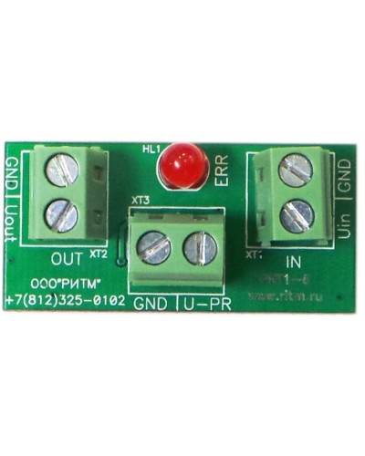 Одноканальный блок защиты от КЗ PRT1 Ritm во Владивостоке GSM мониторинг Ritm Pintop.ru