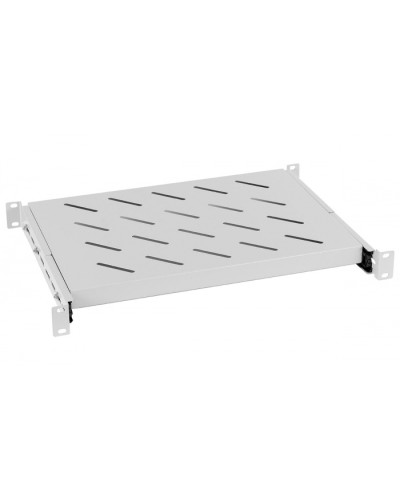 Полка выдвижная 1U для шкафов и стоек глубиной 600 мм Cabeus JE05-600 во Владивостоке Полки для шкафов и стоек Pintop.ru