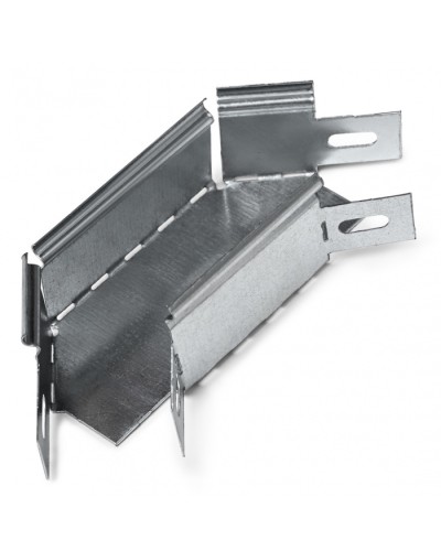 Угол плоский 45° 300x100 (0,7) ПожТехКабель (549-004) во Владивостоке Аксессуары для лотков Pintop.ru