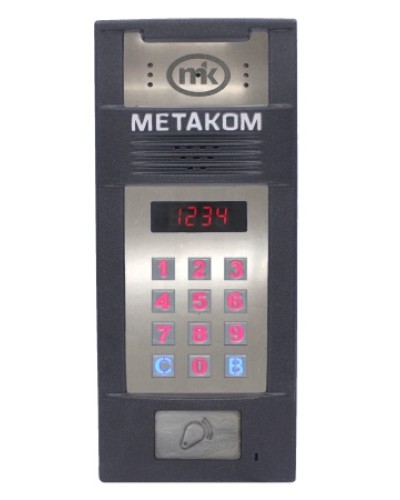 Многоабонентый антивандальный блок вызова со встроенной видеокамерой Метаком MК2018-RFiV во Владивостоке Блоки вызова многоабонентные Pintop.ru