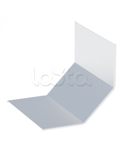 Крышка на угол 90 градусов верт. внутр. лестн. усиленная 100x500 мм (2 мм) HDZ EKF (kviltp90100500-2-HDZ) во Владивостоке Аксессуары для лотков Pintop.ru