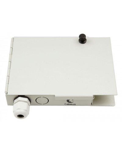 Бокс оптический настенный 19 на 4 ST/FC порта Cabeus JJT-4-ST во Владивостоке Кросс оптический Pintop.ru