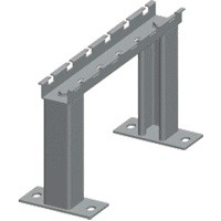 Рама напольная для лотка шириной 200мм LANMASTER LAN-MT-KR200-EZ