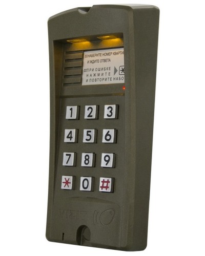 Блок вызова домофона Vizit БВД-310F во Владивостоке Блоки вызова многоабонентные Pintop.ru
