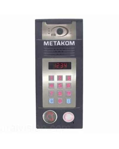 Многоабонентый антивандальный блок вызова со встроенной гибридной видеокамерой Метаком MК2018-TMRFVH во Владивостоке Блоки вызова многоабонентные Pintop.ru