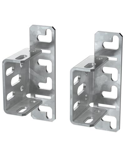 FORMAT Кронштейн профиля монтажного 50х25 тип 2 (2шт/упак) IEK (FO-00-BPRM-2) во Владивостоке Аксессуары для стоек и шкафов Pintop.ru