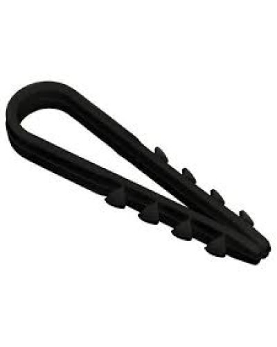 Дюбель-хомут 19-25 черный (100шт/уп) PROCONNECT 07-4523 во Владивостоке Стяжки-хомуты Pintop.ru