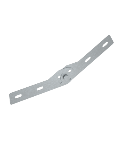 Шарнирный соединитель лестничного лотка 50 мм Быстрый монтаж HD85 КМ-профиль (LSHS1 HD85) во Владивостоке Аксессуары для лотков Pintop.ru
