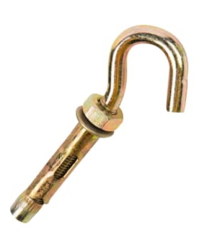 Анкерный болт с крюком М8 10x60 мм (500 шт/уп) ПожТехКабель (862-413) во Владивостоке Крепеж Pintop.ru