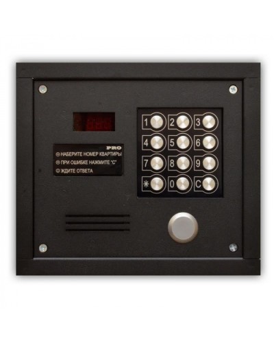 Цифровой домофон Олевс PRO-EM черный во Владивостоке Домофония Pintop.ru