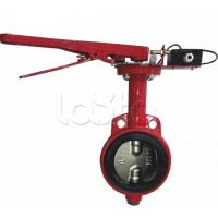 Затвордисковый с ручным приводом с контролем положения УКПЗА Спецавтоматика 3т 150/1,6(Р)-Ф.У3.1-"АМК-150v3"