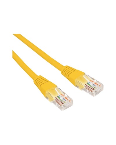 Патч-корд U/UTP, CAT 6, RJ45-RJ45, 26AWG, LSZH, желтый, 0,3м REXANT 02-0295-03 во Владивостоке Патчкорды (медные) Pintop.ru