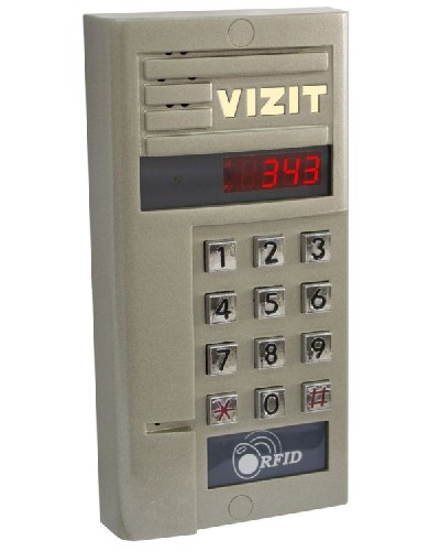 Блок вызова домофона Vizit БВД-343FCPL во Владивостоке Блоки вызова многоабонентные Pintop.ru