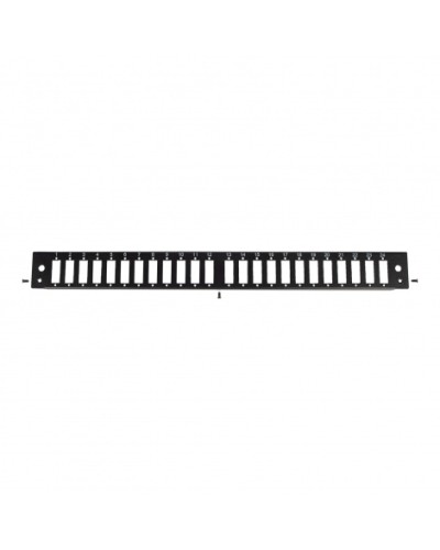 Панель лицевая для выдвижной оптич. полки, 24 SC Duplex/24 LC Quadra, черный Datarex DR-546145 во Владивостоке Патч-панели Pintop.ru