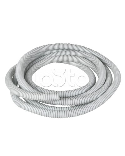 Труба гофр. ПВХ с протяжкой d25 мм (50 м) белая EKF-Plast (tg-z-25-50-white) во Владивостоке Труба гофрированная Pintop.ru