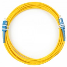 Шнур оптический simplex SC-SC 9/125 sm 0,5м LSZH Cabeus FOP(s)-9-SC-SC-0,5m