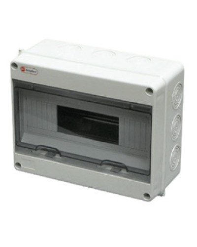 Шкаф настенный, 18 модулей, IP65 Экопласт 46418 во Владивостоке Боксы для автоматов Pintop.ru