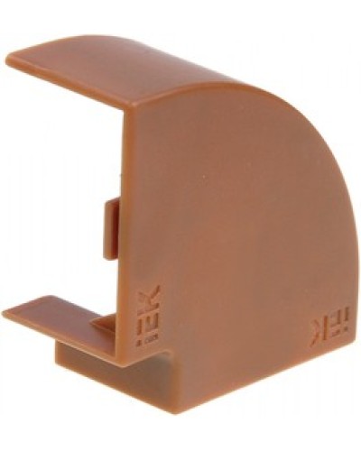 ELECOR Поворот 90град КМП 40х16 дуб (4шт/компл) IEK (EL-KK10D-P-040-016-K11) во Владивостоке Аксессуары для кабель-канала Pintop.ru