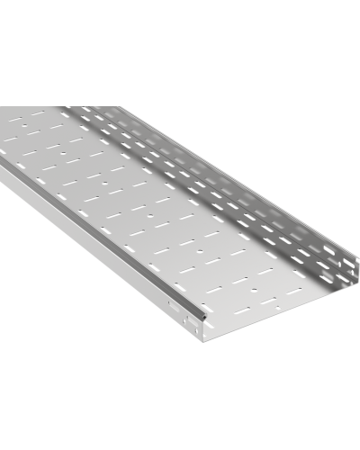 ESCA 3 Лоток перф. без боковой перф. 50х100х3000-0,45 IEK (ES3-15-050-100-3-045) во Владивостоке Кабельные лотки Pintop.ru