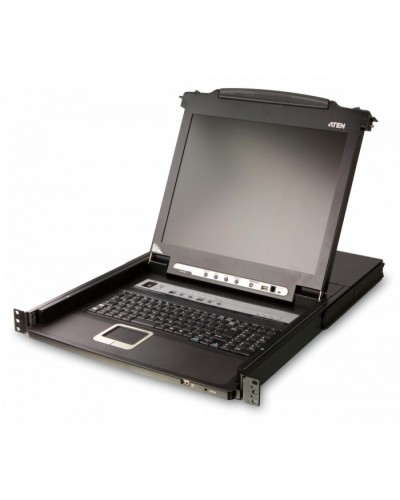 KVM консоль с переключателем ATEN CL5708FM-AT-RG во Владивостоке Системы видеонаблюдения Pintop.ru