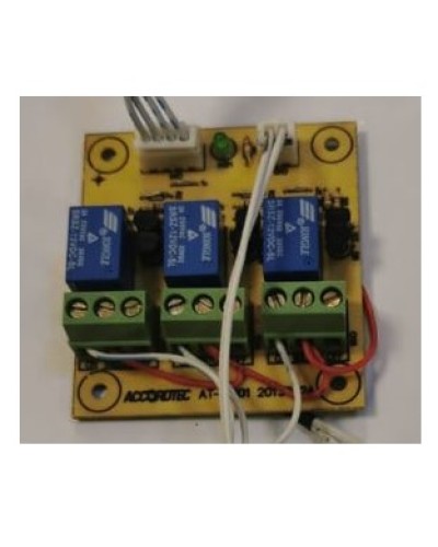 Универсальная релейная плата на 3 выхода AccordTec AT-RM01 во Владивостоке Дополнительное оборудование для СКУД Pintop.ru